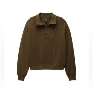 NWT PrAna Women’s cozy up pullover rich earth heather size medium